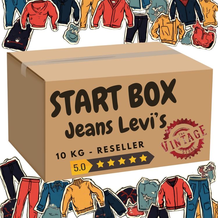 10 Kg  Levi's  Jeans Start Box Reseller